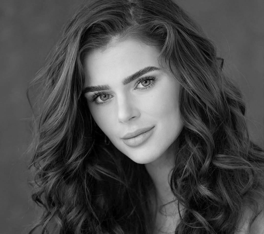 Modellen en hostessen. Dianne